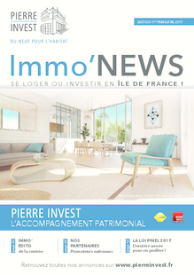 IMMO'NEWS 1er trimestre 2017