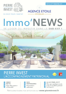 IMMO'NEWS - SUD-EST - 4ème trimestre 2017	