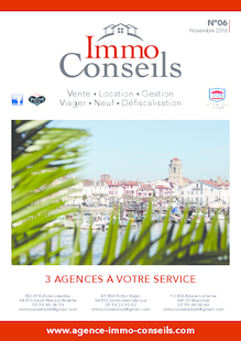 IMMO CONSEILS N°6 - Novembre 2016