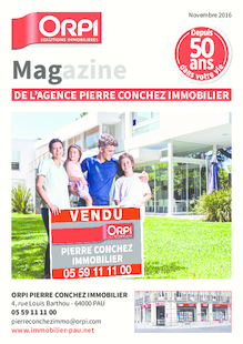 PIERRE CONCHEZ IMMOBILIER N°5 - Novembre 2016