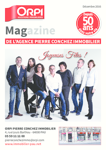 PIERRE CONCHEZ IMMOBILIER N°6 - Décembre 2016