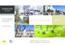 HORIZONS IMMOBILIER - La Gazette N°1 - St-Vincent-de-Tyrosse