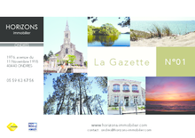 HORIZONS IMMOBILIER - La Gazette N°1 - Ondres