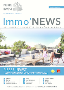 IMMO'NEWS - RHONE-ALPES - Mars 2018