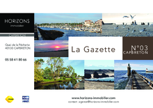 HORIZONS IMMOBILIER - La Gazette N°3 - Capbreton	