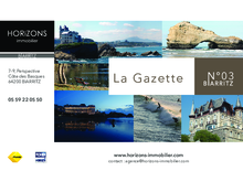 HORIZONS IMMOBILIER - La Gazette N°3 - Biarritz	