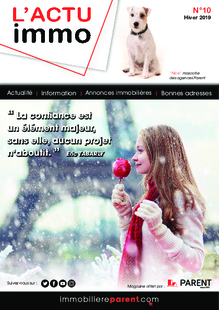 L'ACTU IMMO N°10 - Hiver 2019